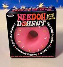 Viral Nee Doh Pink Dohnut With Sprinkles Donut Fidget Squeeze NeeDoh