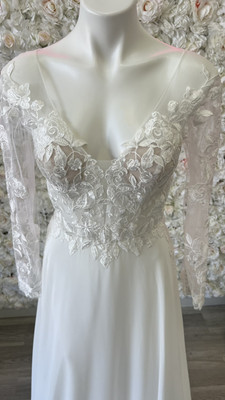 flowy layered wedding dress Strapless Layers of Tulle Puffy Wedding Dresses, Flowy A-line Wedding –  Berryera main image 0