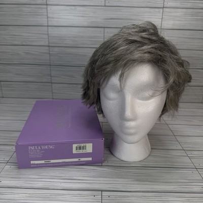 Paula Young Wig Style A8992 Randy Color #56 Average Silver Gray Fast Shipping