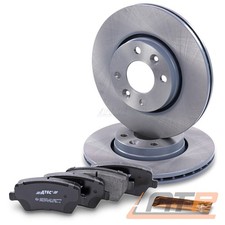 BREMSSCHEIBEN BELÜFTET Ø258 + BREMSBELÄGE VORNE FÜR MB CITAN FÜR RENAULT KANGOO