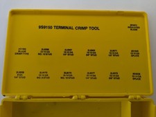 Caterpillar 9s9150 Service-tech Terminal Crimp Tool Kit W Terminals No Pliers