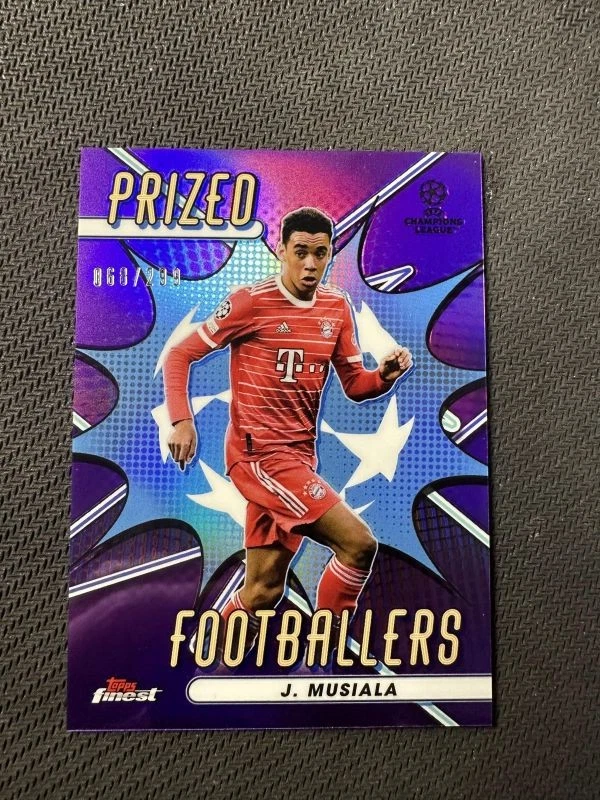 Topps Finest UEFA Club Competitions Jamal Musiala #PF-8 Trading