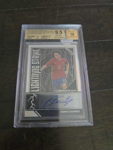 2019-20 Panini Obsidian Lightning Strike /149 Denis Suarez Auto Spain Celta De V