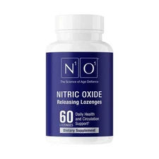 N1O1 Nitric Oxide Lozenges - 60 Count Supplement For Heart Health, Circulation