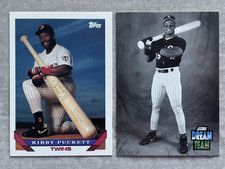 (2) KIRBY PUCKETT & FRANK THOMAS 