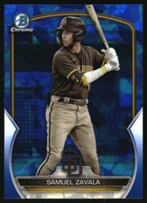 2023 Bowman Chrome Sapphire Samuel Zavala #BCP-241 Baseball Card