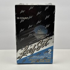 1991 Leaf Set Baseball Series 2 Trading Cards Factory Sealed Wax Box 36pk