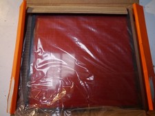 VERRE ROUGE POUR LAMPE