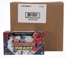 2025 BOWMAN DRAFT BASEBALL HOBBY JUMBO 8-BOX CASE Factory Sealed