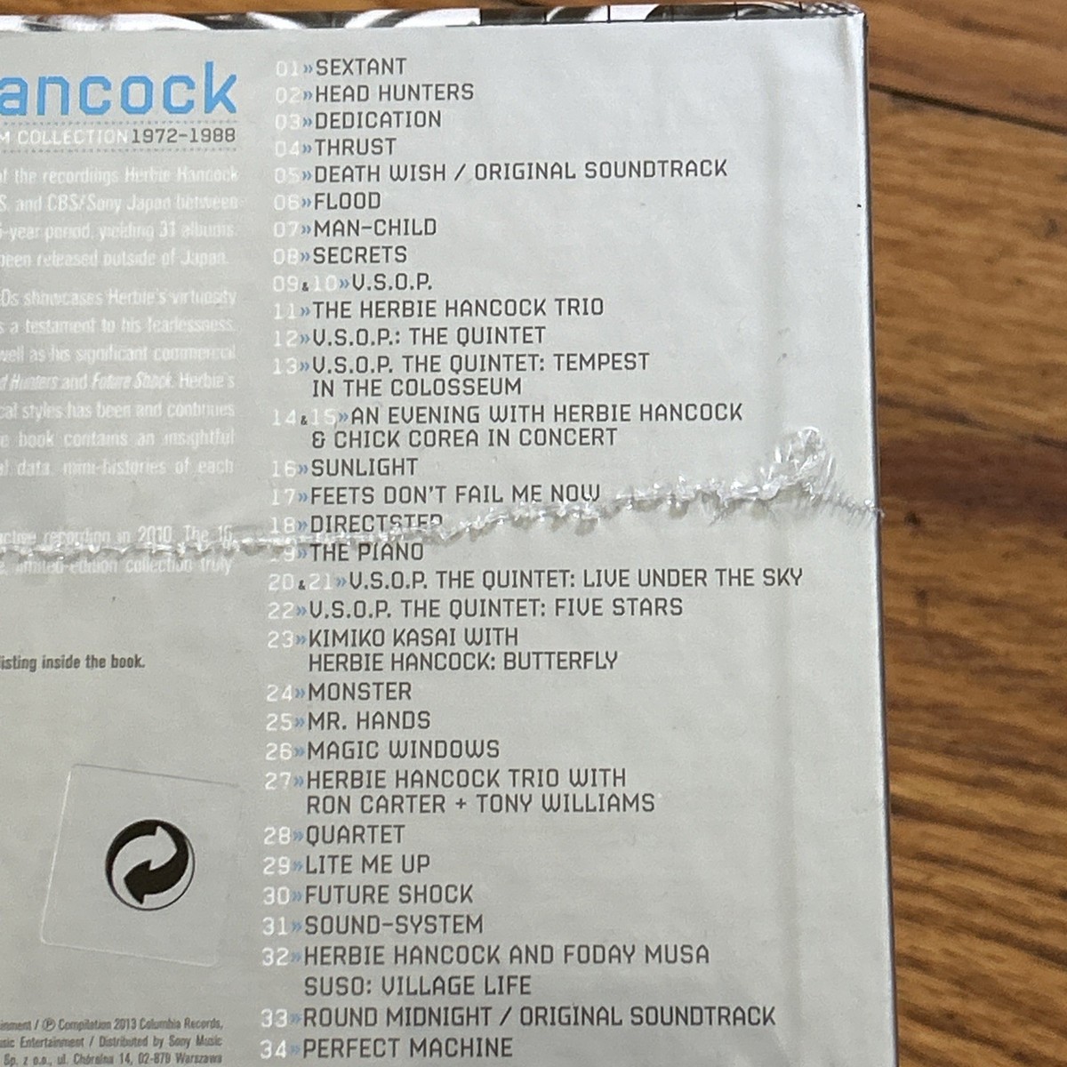 Herbie Hancock complete columbia album collection Box Set 34 CD