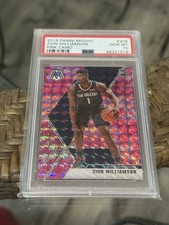 Zion Williamson 2019 Mosaic Pink Camo Psa 10 #209