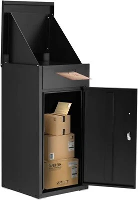 JFHID Large Package Delivery Box Storage Parcel Delivery Lockable Home Drop Container