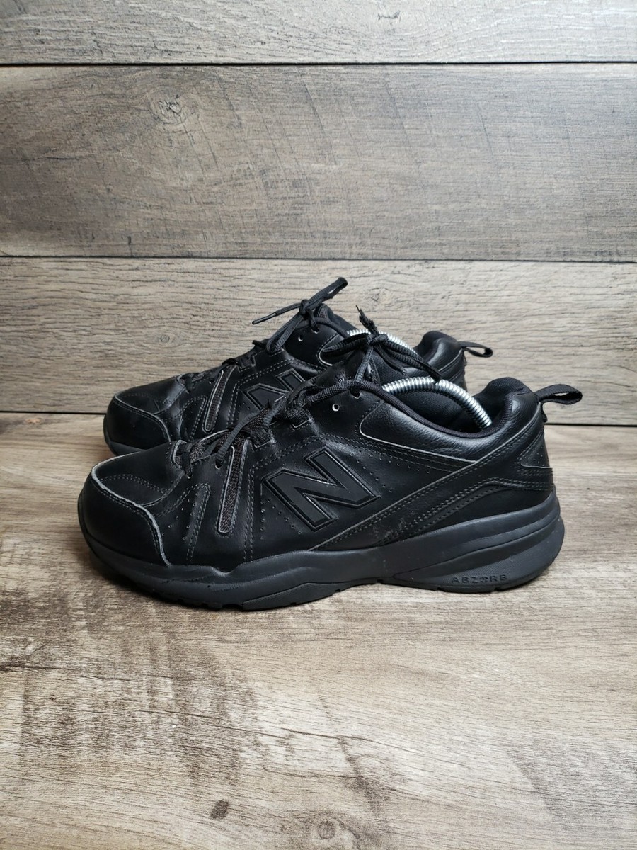 New Balance Mens Size 10 4E MX608AB5 Black Work Walking Shoes Slip