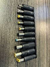 Tips Universal Jack DC 5.5mmx2.1mm Connectors Charger Converter Laptop Adapter