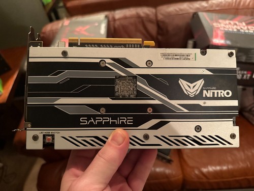 SAPPHIRE NITRO+ Radeon RX 480 OC 8GB GDDR5 Video Card