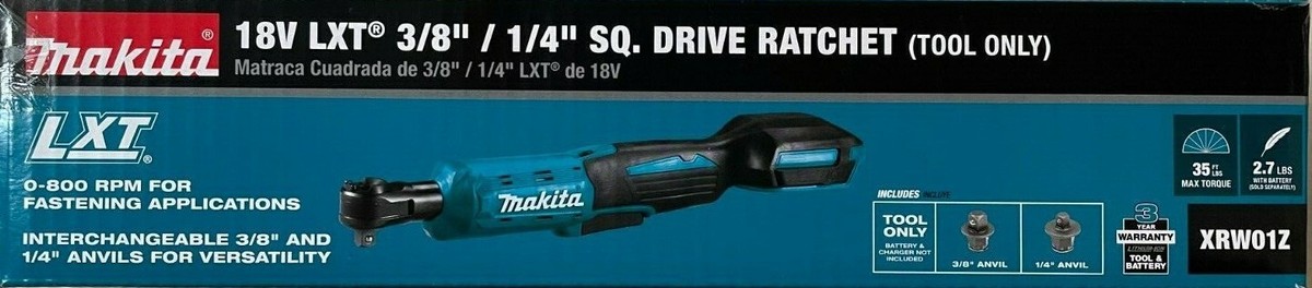 Makita ‎XRW01Z 18V Drive Ratchet for sale online | eBay