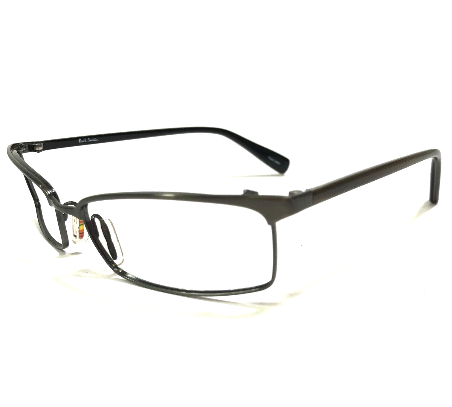 Оправа для очков Paul Smith PS-1002 С серо-коричневой роговой оправой цвета оружейного металла 54-17-135