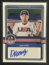 2023 USA Stars & Stripes Dane Perry 15U National Team Signatures Auto #15U-DP