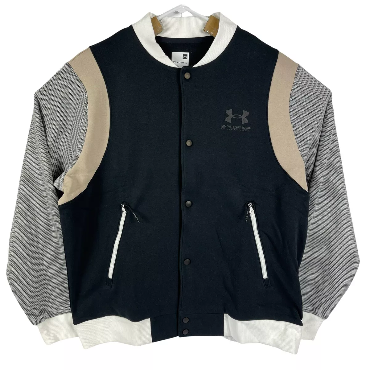 Under armour varsity jacket deals