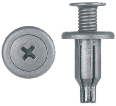 (10)  Front & Rear Bumper Push-Type Retainers For Honda
