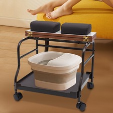 Beauty Salon Cart Nail Or Foot Bath Spa Trolley Pedicure Manicure Salon Supplies
