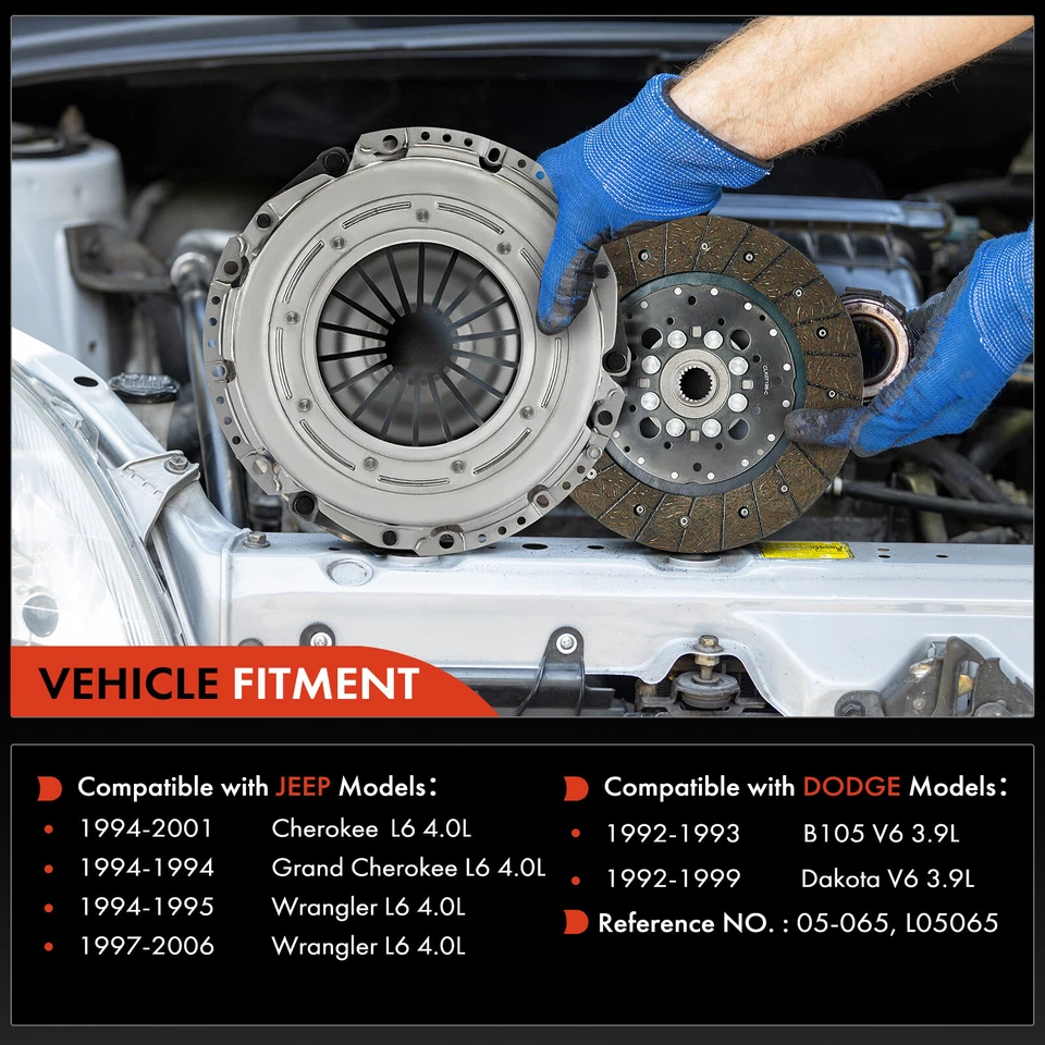 Kit de embrague de transmisión para Jeep Grand Cherokee Wrangler Cherokee Dodge Dakota Foto 2 de 4