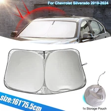 For Chevrolet Silverado 3500 Windshield Sun Shade Heat Block Shield Cover Visor