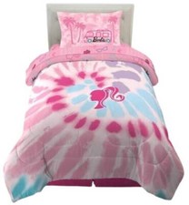 Barbie Tie-Dye Kids Reversible Bed Set-W27879856694, W29002695444