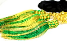 Punjabi Pranda Mehndi Jagoo Mirror Bridal Patiala Paranda Hair Braids P2