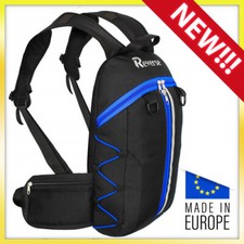 Black Blue Mountain Trail Cross Running Run H2O Lightweight Waterproof Backpack