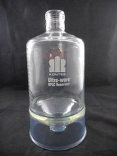 KONTES Plastic-Coated Glass 2000mL 2L Conical HPLC Reservoir GL-45 Thrd 953901 B