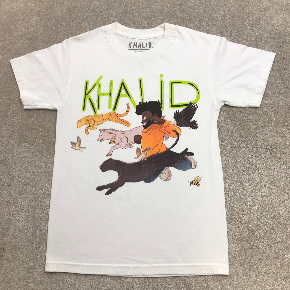 khalid free spirit tour t shirt