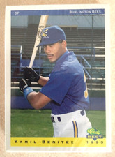 1993 Burlington Bees Set Factory Sealed Jose Vidro Carlos Perez SCARCE SET