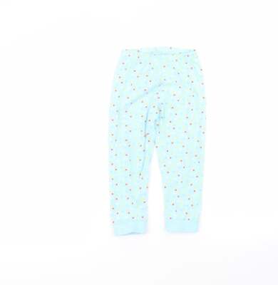 Ostern Mädchen blau Baumwollmischung Jogginghose Hose Größe 3-4 Jahre