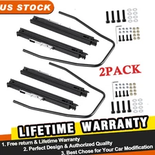 2 Pack New Seat Slider Seat Mounting Track Assembly Kit Universal For NRG Sparco