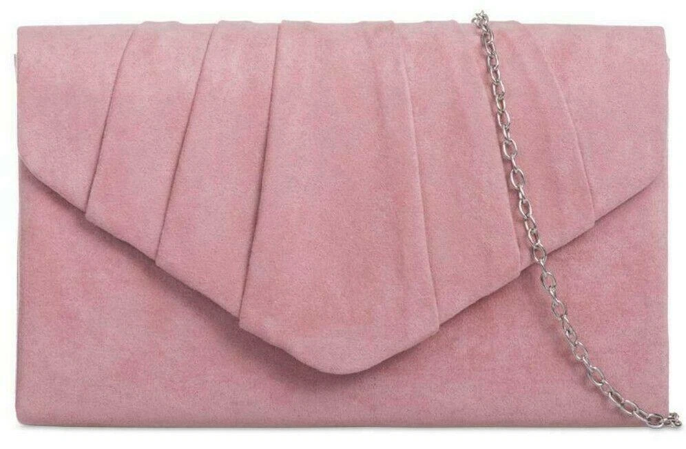 Dusty pink clutch bag deals