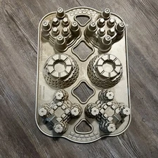 Nordic Ware CASTLE CAKELETTE Pan 5 Cups/1.2 Liters. Mini Cakes. USA 