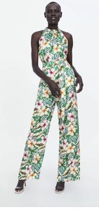 zara halter jumpsuit