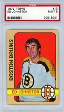 1972 Topps Ed Johnston #13 PSA 9 P1429
