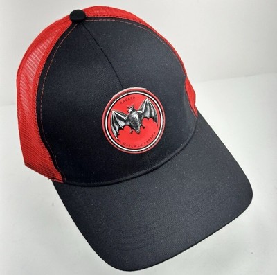 Bacardi Rum Strapback Hat Baseball Cap Black Whiskey Rum Alcohol Adjustable