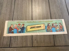 #09 WRIGLEY'S JUICY FRUIT CHEWING GUM Sunday Eighth Page Ad  April 13, 1969