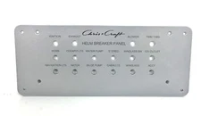 Chris Craft Helm Breaker Instrument / Gauge / Switch Panel 12" x 5"