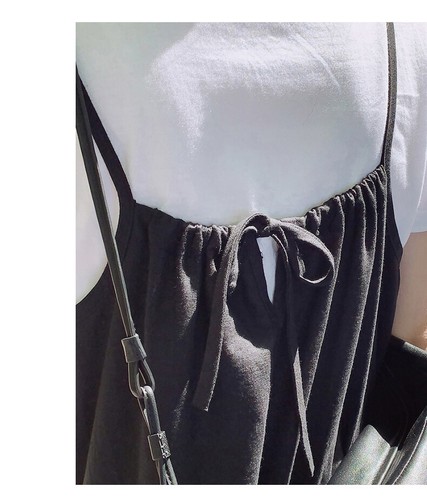 Womens Cotton Linen Suspender Trousers Jumpsuits Loose Straight Pants Casual New - Bild 17 von 24