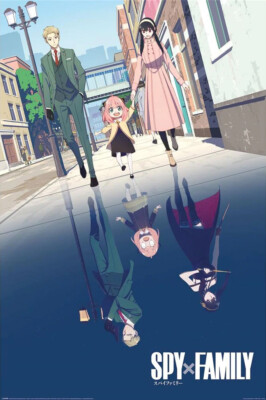 Spy Family - Manga / Anime TV Show Poster (The Fam) (Size: 24