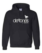 Deftones White Pony Hoodie Sweatshirt Rock Band on S-5XL Gildan Hooded Sweate...