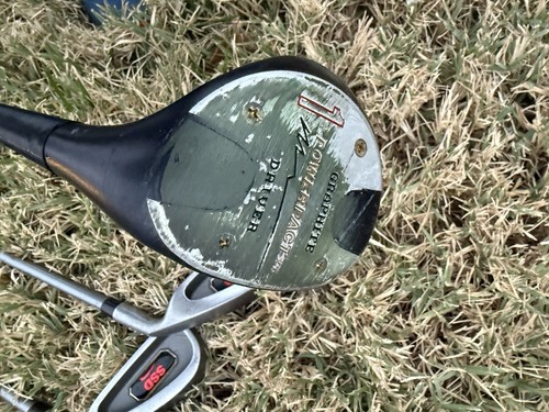 Golf Club Iron Set Dunlop Wedge SSD 4-9 Graphite Harrison Truetech Lob Steel - Picture 6 of 10