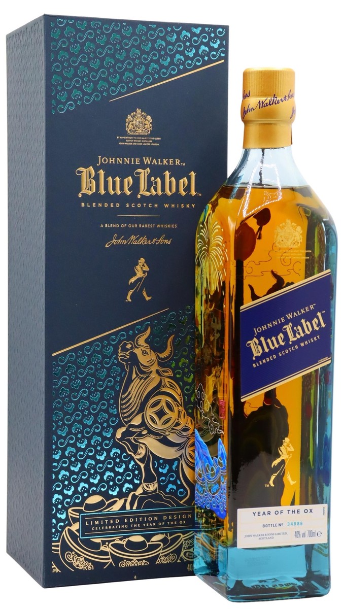 Johnnie Walker - Blue Label - 2021 Lunar New Year - Year Of The Ox