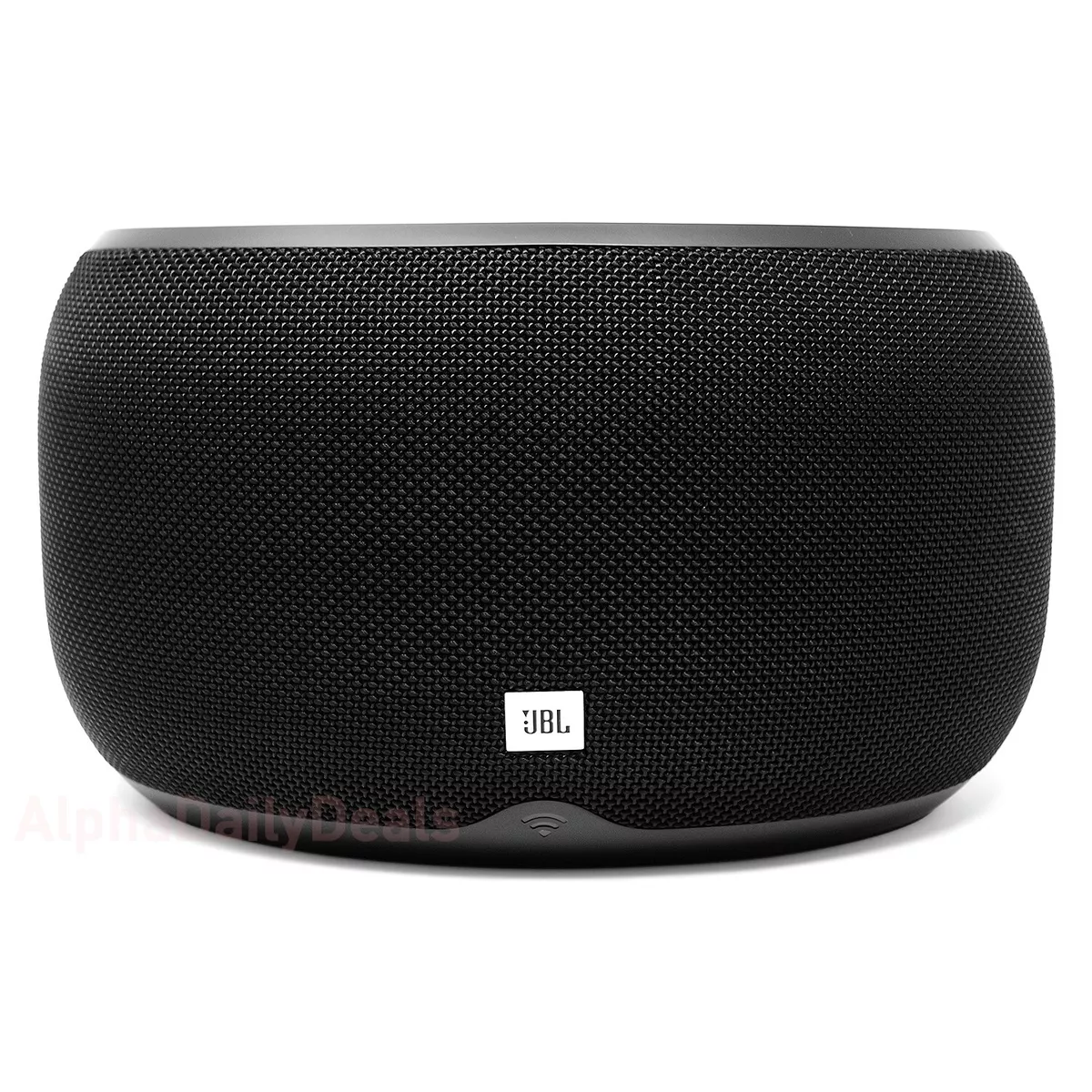 JBL LINK 300 Bluetooth Wi Fi Voice-Activated Speaker Google Assistant Black