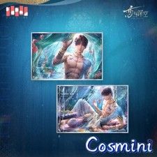 Official Love and Deepspace Rafayel Colored Paper Card Postcard Anime