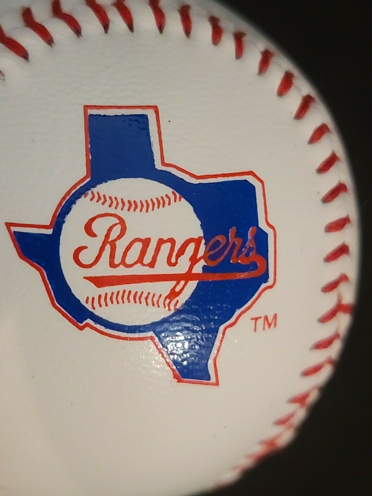 Vintage 1994 Merle Harmon"s Fanfare Texas Rangers Souvenir Baseball eBay